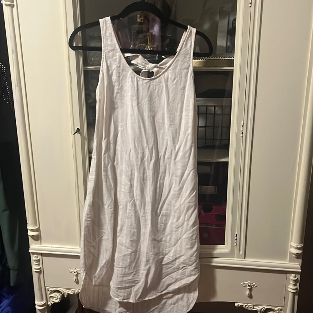 Anthropologie Stripe High Low Dress